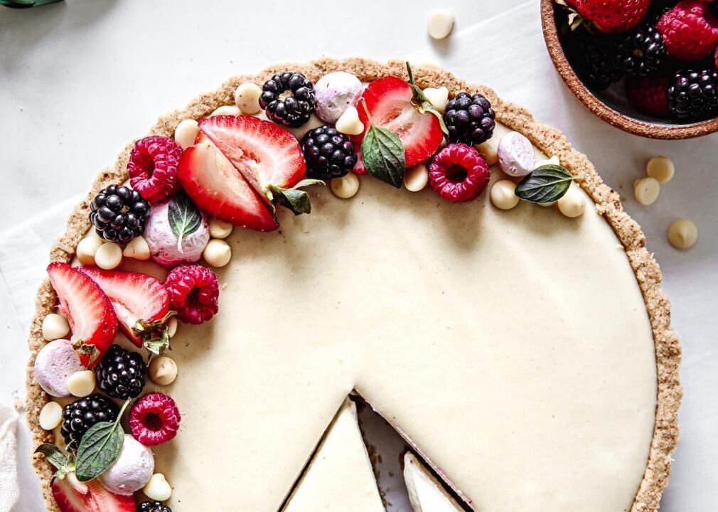 White Chocolate Berry Tart